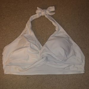 white swim top